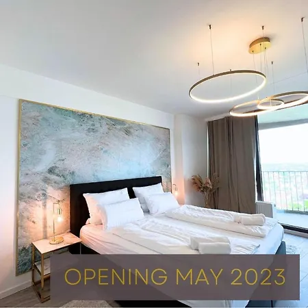 New I Great City View I 32 Floor I Boxspringbed And Netflix Augsburg Exterior photo